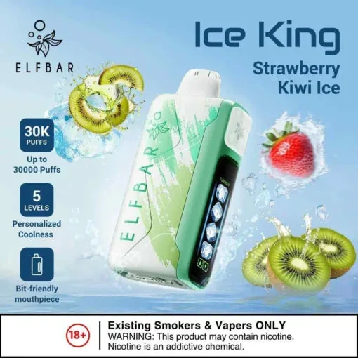 Strawberry Kiwi Disposable Vape 8000 Puffs