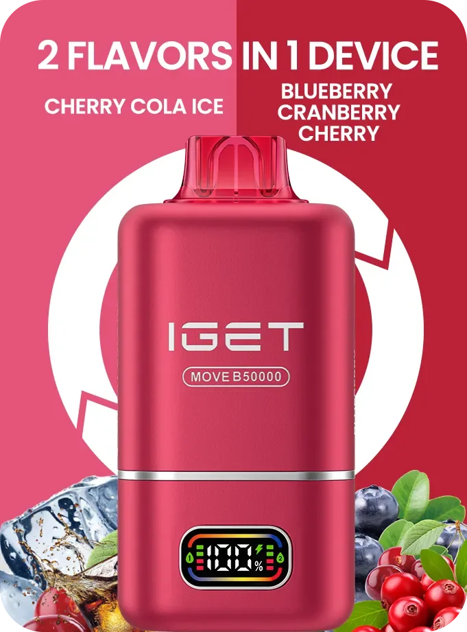 IGET 50K Puffs Dual Flavor