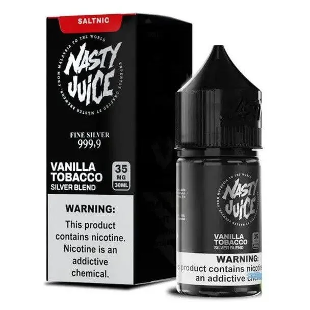 Nasty Nic Salt – Vanilla Tobacco