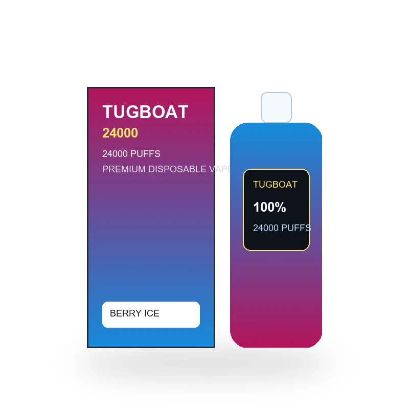 Tugboat 24000 Puffs Disposable